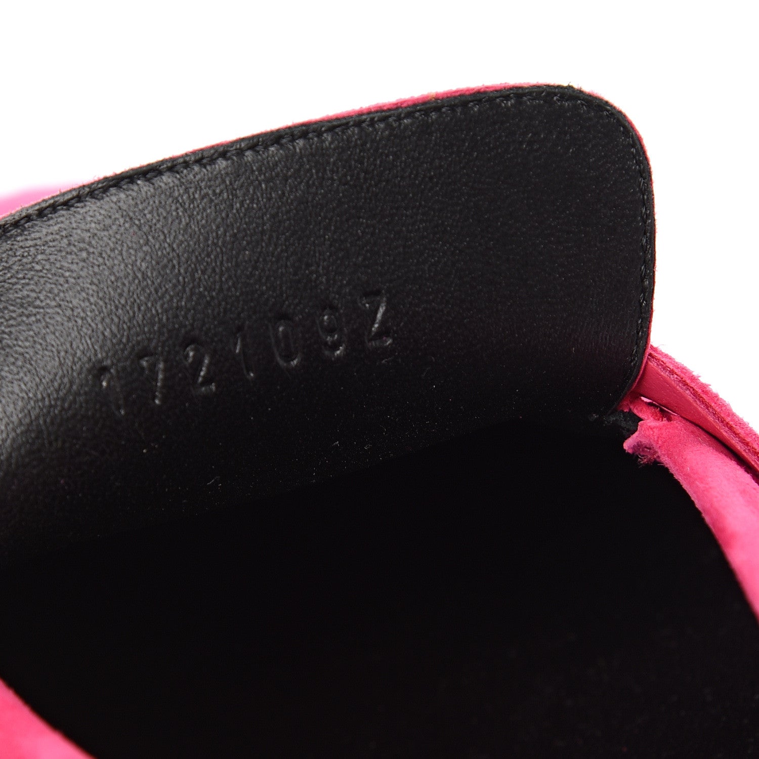 Hermes Suede Goatskin Paris Loafers 37.5 Rose Fuchsia 8 of 8