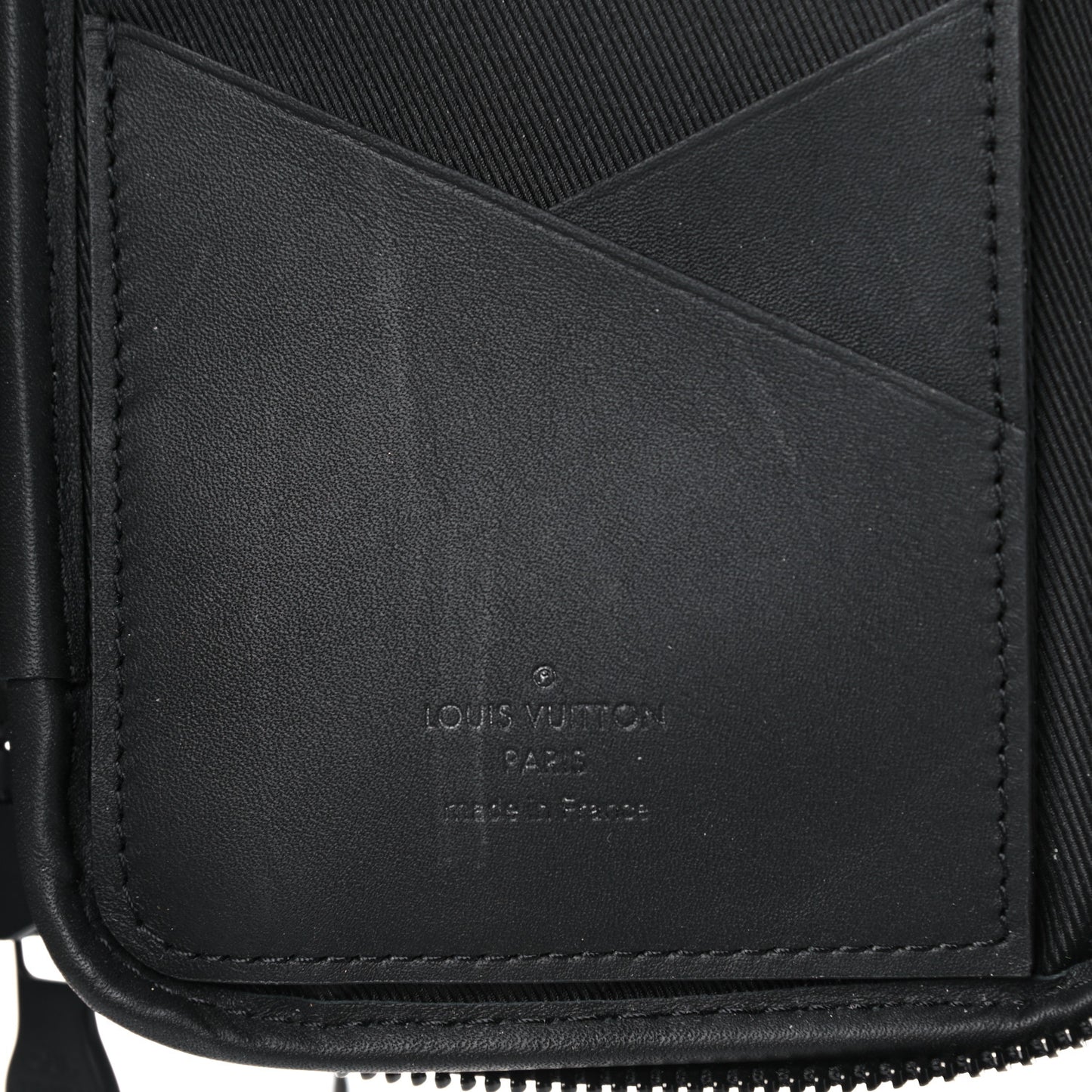 X NIGO Giant Damier Ebene Tortoise Double Phone Pouch