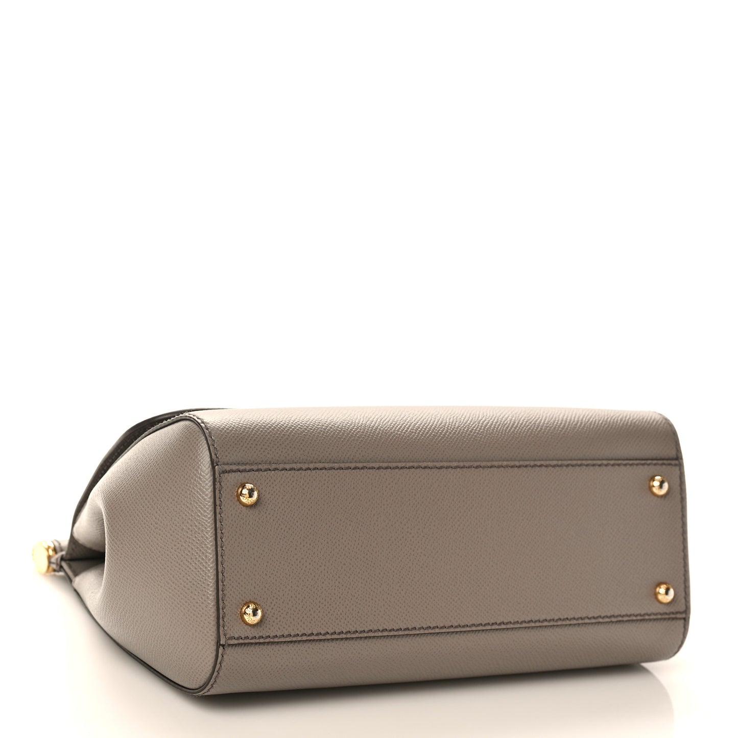 DOLCE & GABBANA Dauphine Small Miss Sicily Satchel Grey