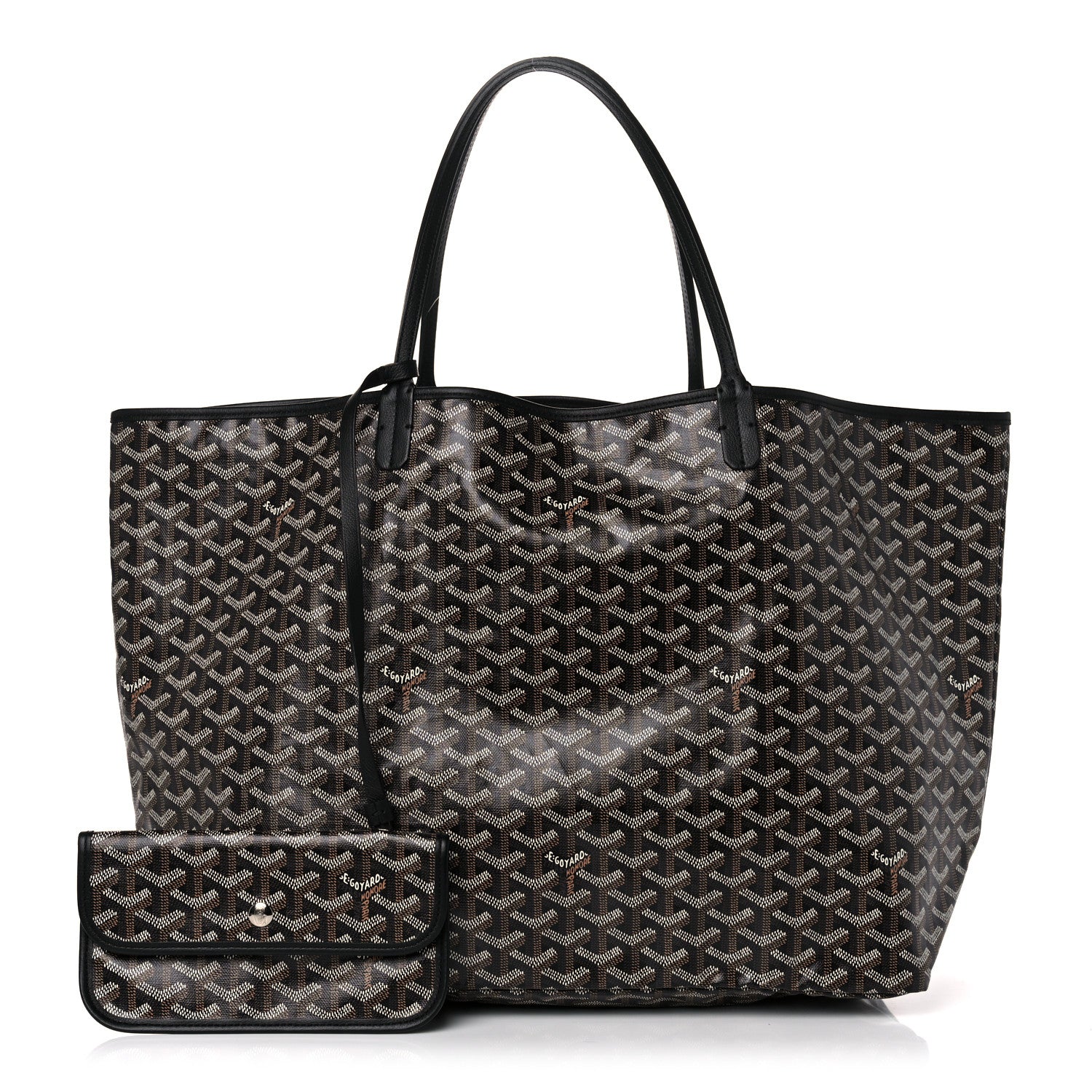 Goyard Goyardine Saint Louis GM Black 1 of 8