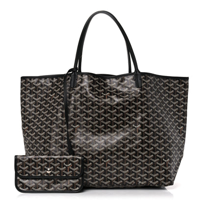 Goyard Goyardine Saint Louis GM Black 1 of 8