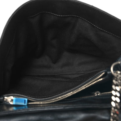 Saint Laurent Calfskin Y Quilted Monogram Medium Loulou Chain Satchel Black 5 of 11