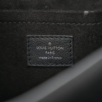 Louis Vuitton Soft Calfskin Mylockme Chain Bag BB Black 6 of 10