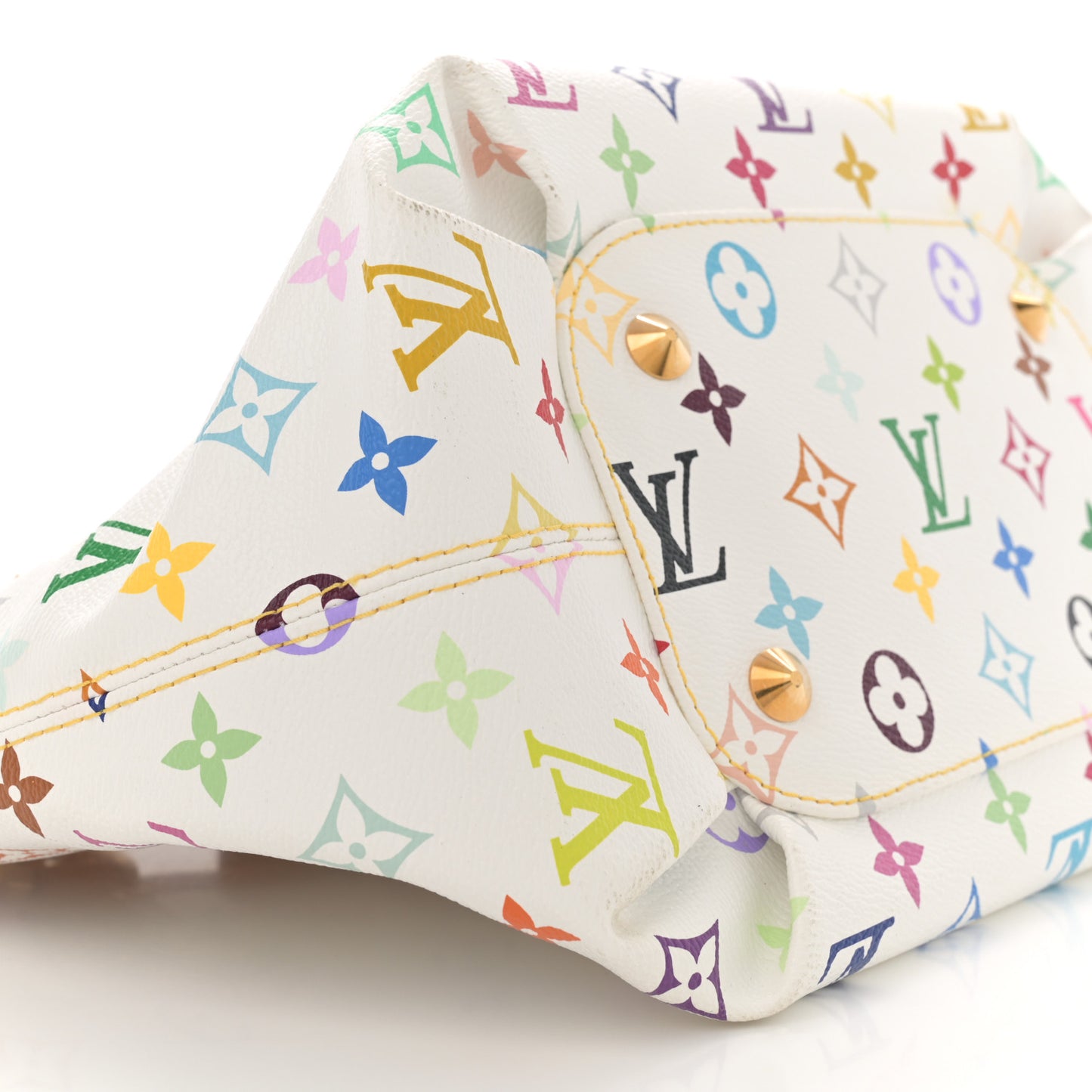 Monogram Multicolor Annie MM White