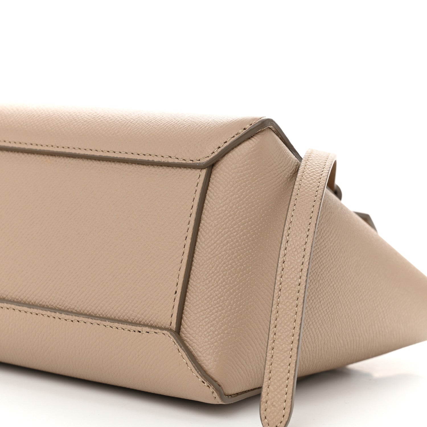 Celine Grained Calfskin Nano Belt Bag Light Taupe 10 of 11