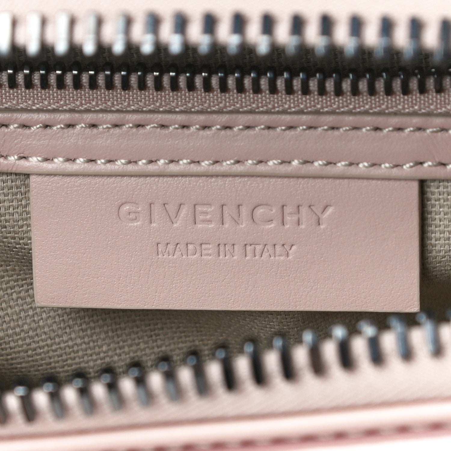 Givenchy Metallic Calfskin Mini Antigona Light Pink 6 of 9