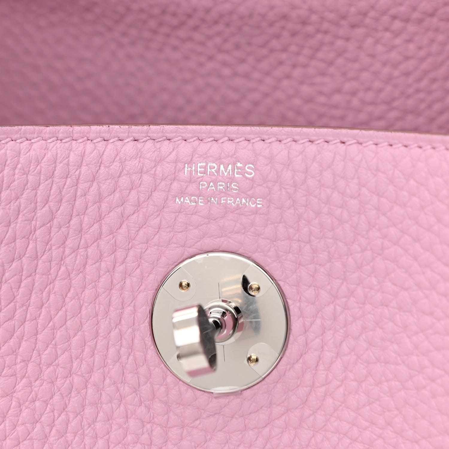 Hermes Taurillon Clemence Lindy 26 Mauve Sylvestre 6 of 11