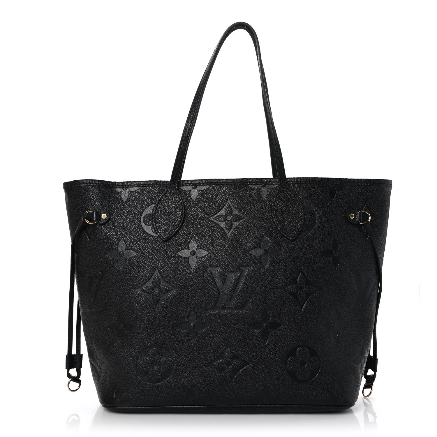 Louis Vuitton Empreinte Monogram Giant Neverfull MM Black 1 of 7