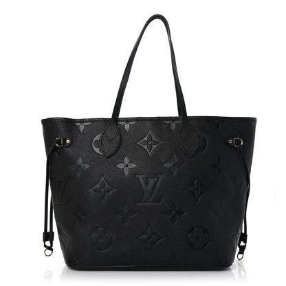 Louis Vuitton Empreinte Monogram Giant Neverfull MM Black 1 of 7