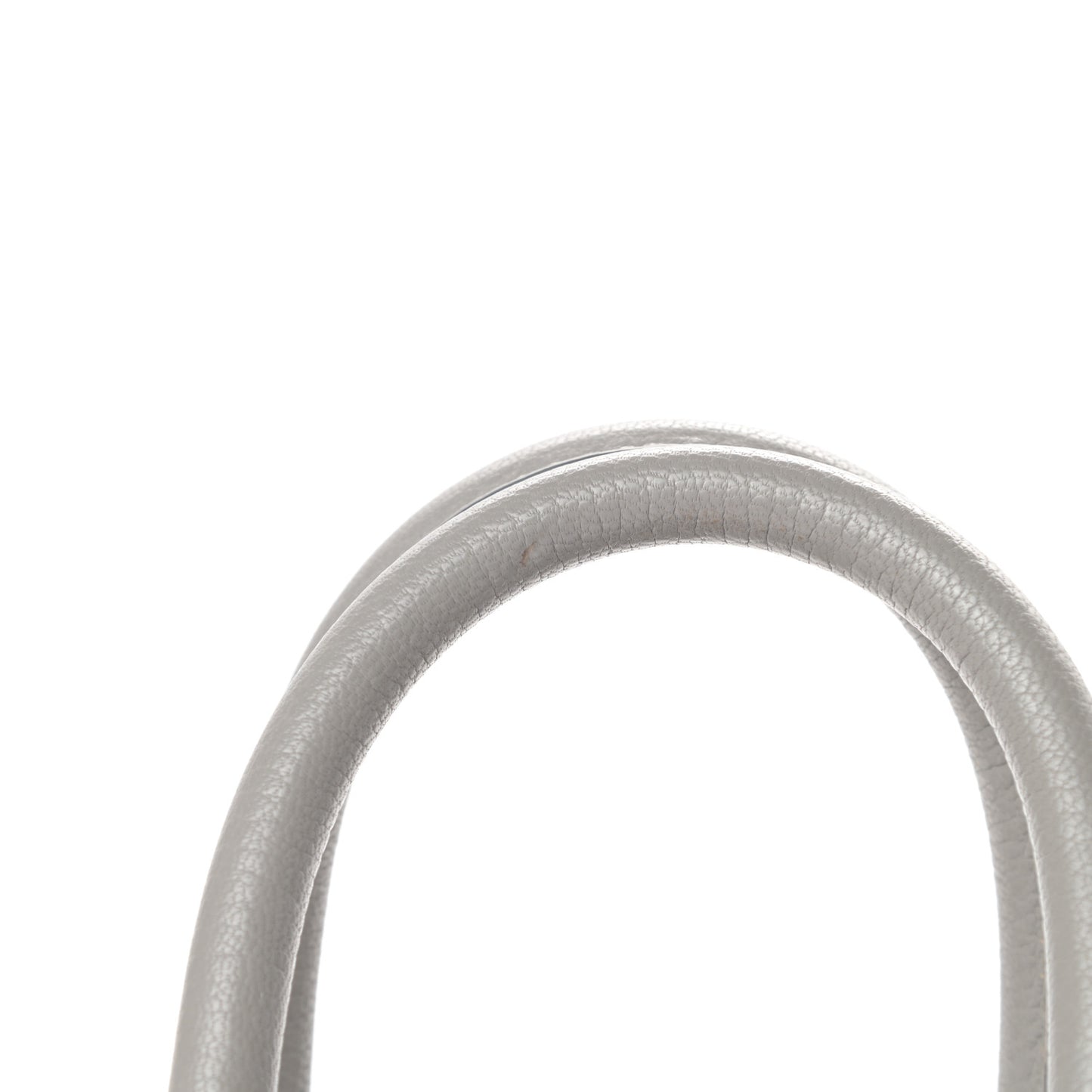 Sugar Goatskin Mini Antigona Pearl Grey