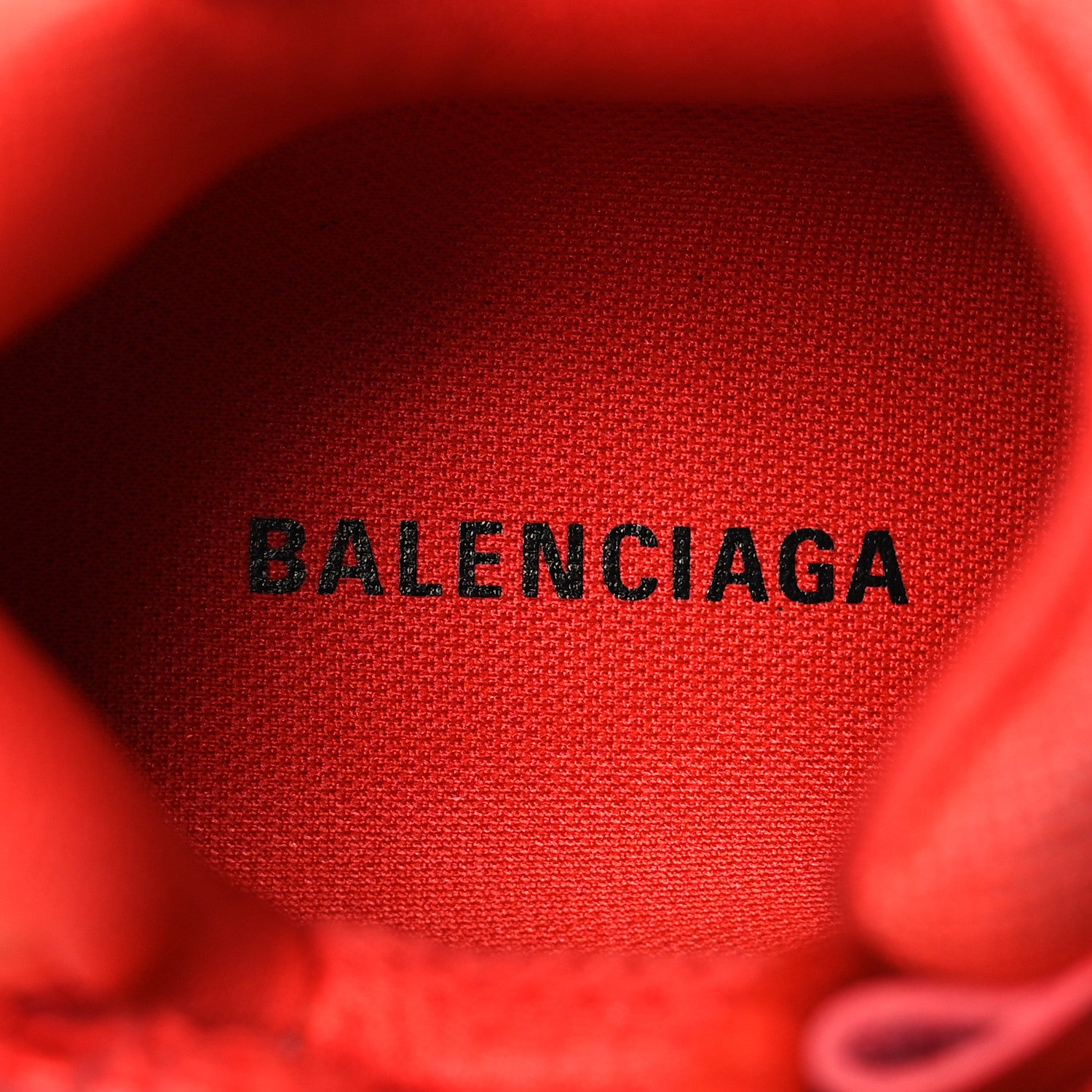 Balenciaga Mesh Rubber Mens Runner Sneakers  39 Red 9 of 16