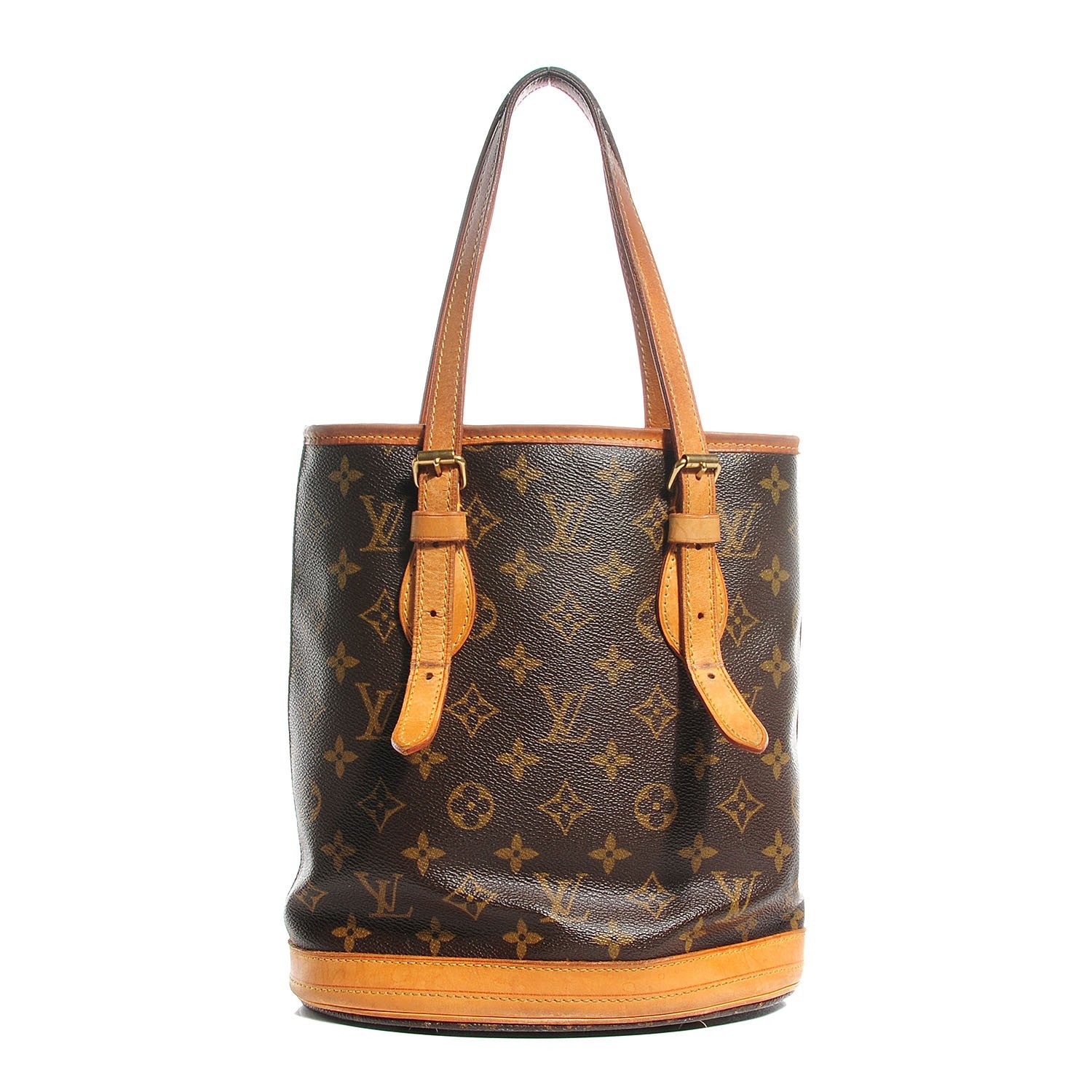 Louis Vuitton Monogram Petit Bucket 23 1 of 7