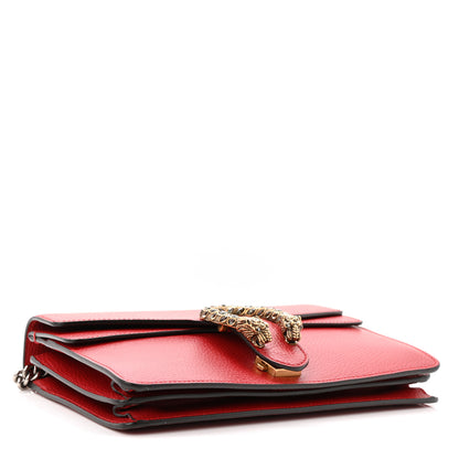 Gucci Dollar Calfskin Swarovski Crystal Small Dionysus Shoulder Bag Hibiscus Red 7 of 19