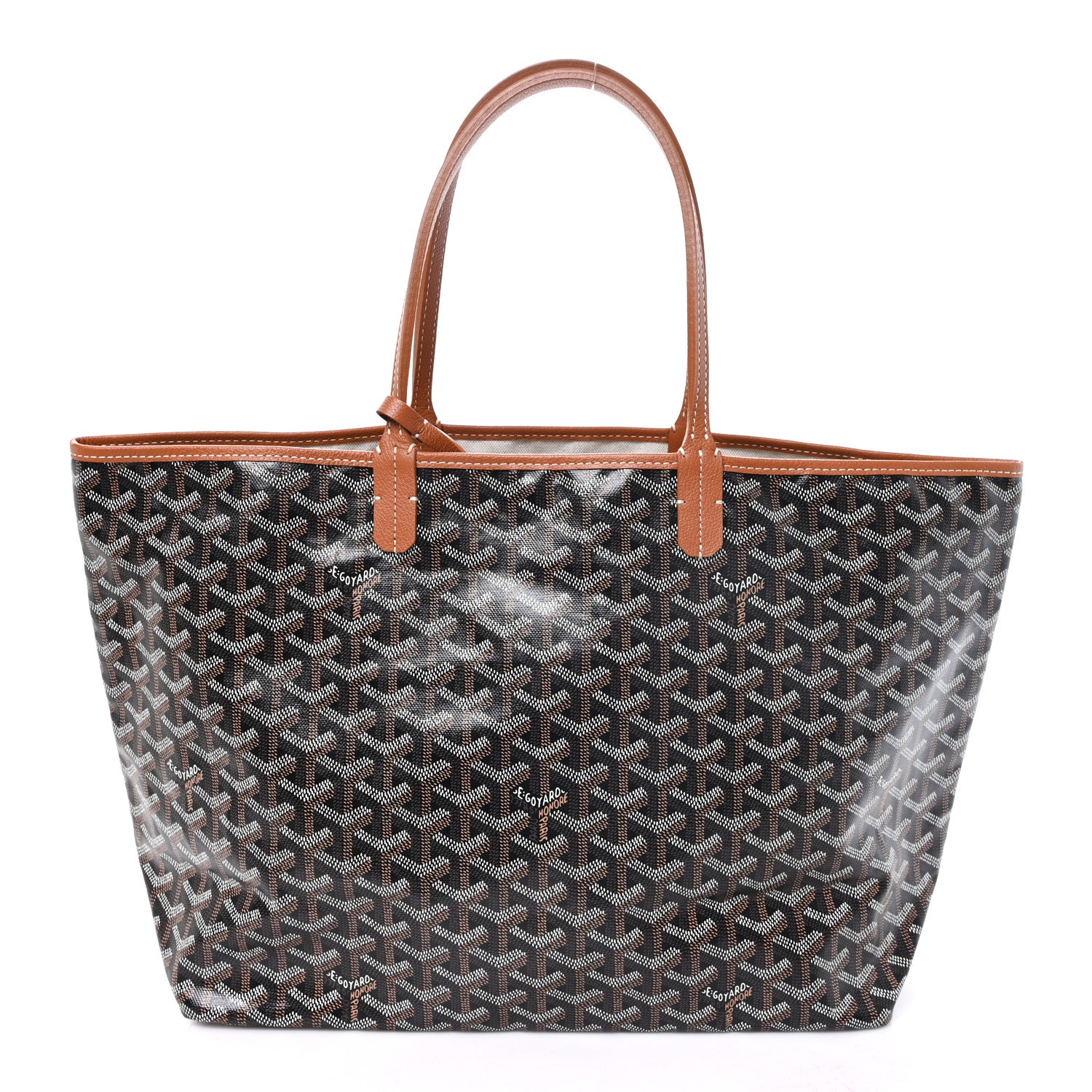Goyard Goyardine Saint Louis PM Black Gold 1 of 11