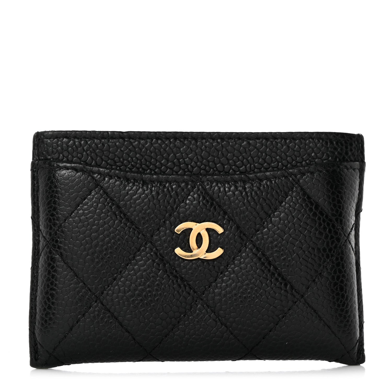 Chanel Caviar Quilted Card Holder Black 1 of 8