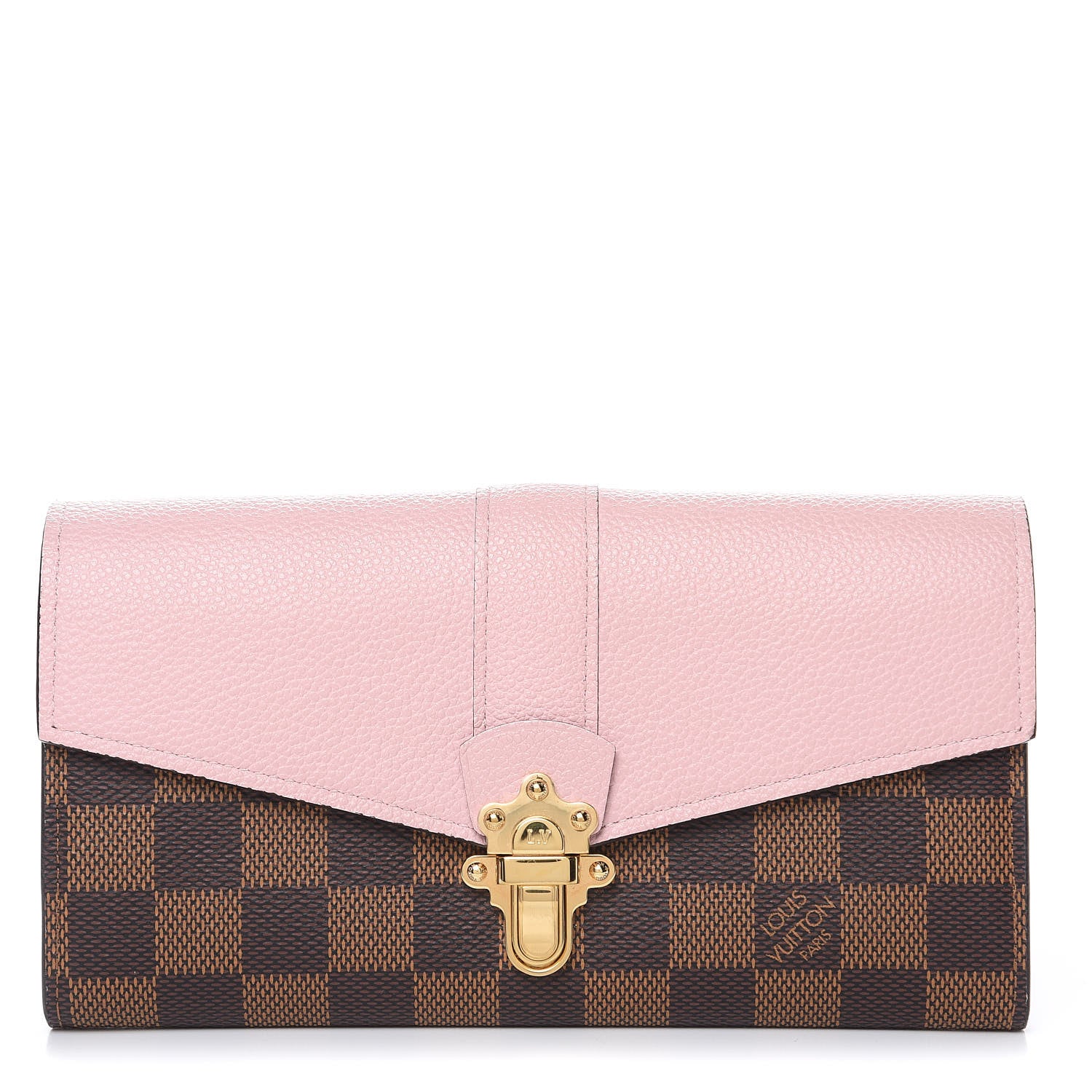 Louis Vuitton Damier Ebene Clapton Wallet Magnolia 1 of 9