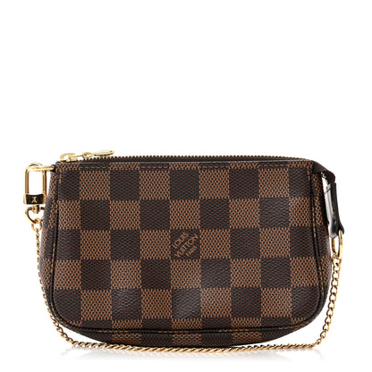 Louis Vuitton Damier Ebene Mini Pochette Accessories 1 of 7