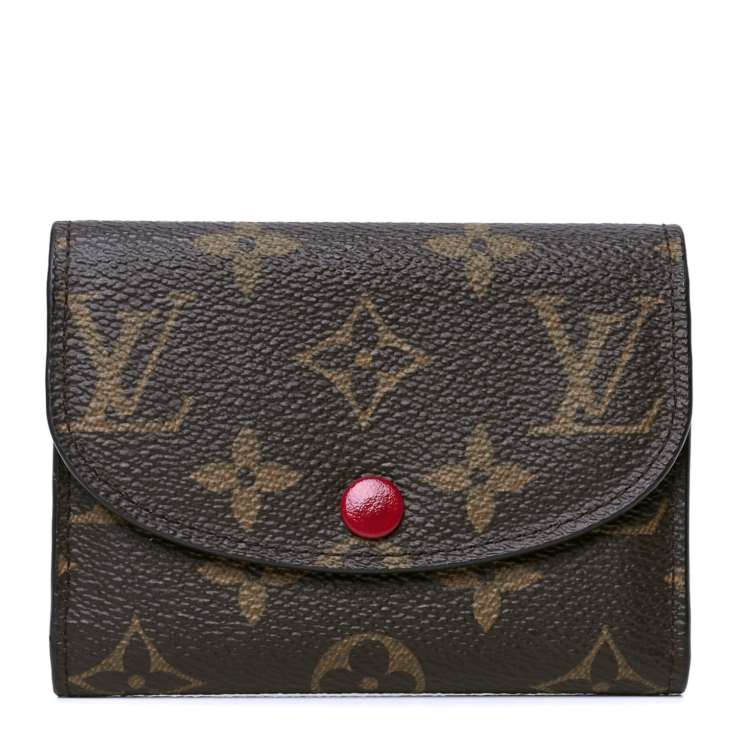 Monogram Rosalie Coin Purse Fuchsia