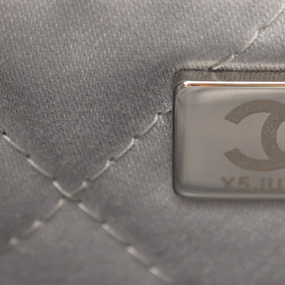 Chanel Shiny Calfskin Quilted Small Chanel 22 Grey 8 of 11