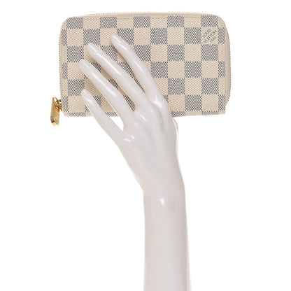 Louis Vuitton Damier Azur Compact Zippy Wallet 2 of 6