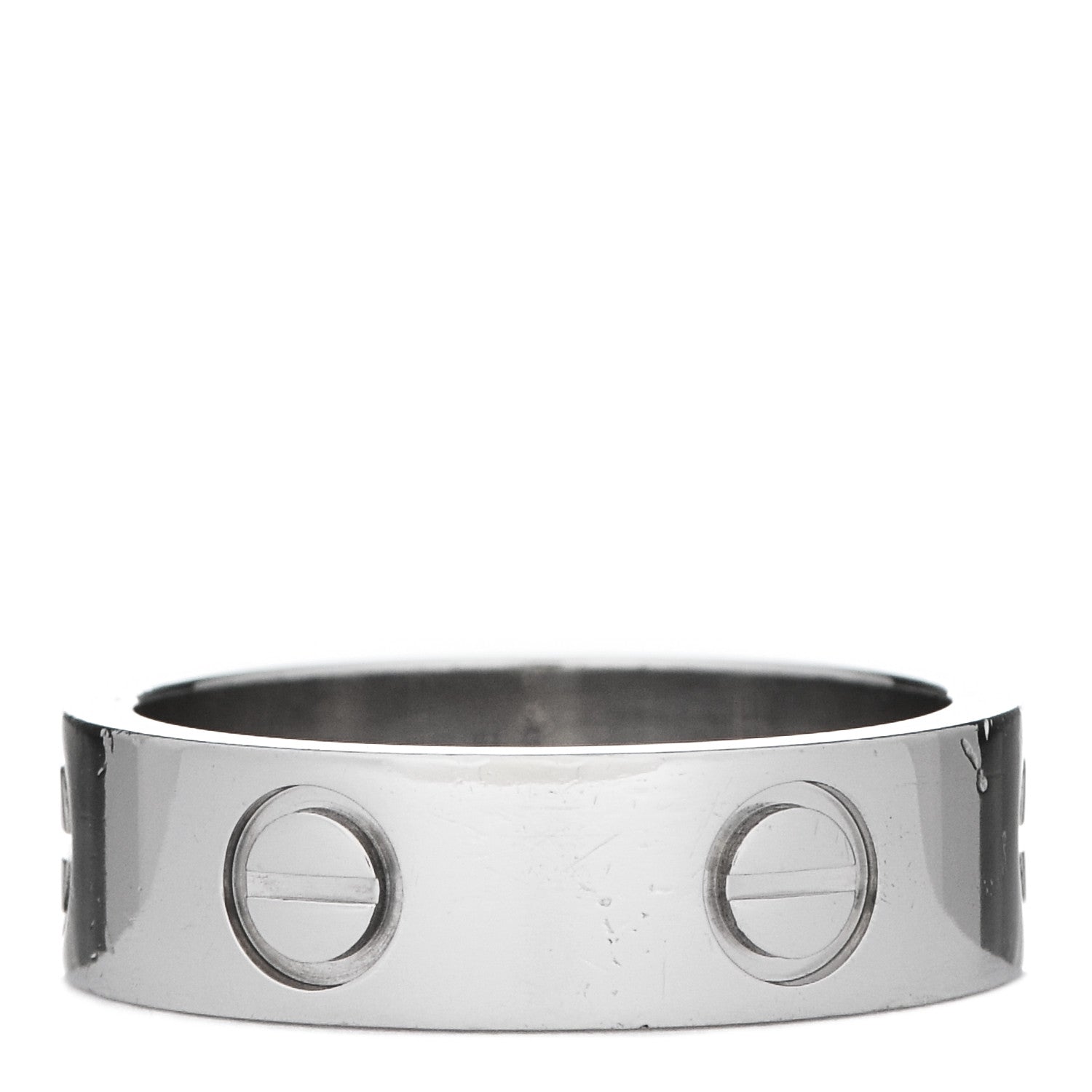 Cartier Platinum 5.5mm LOVE Ring 50 5.25 3 of 4