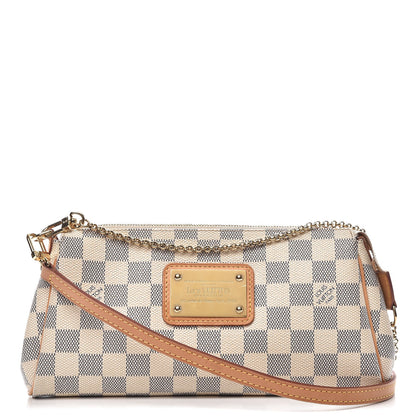 Louis Vuitton Damier Azur Eva Clutch 1 of 9