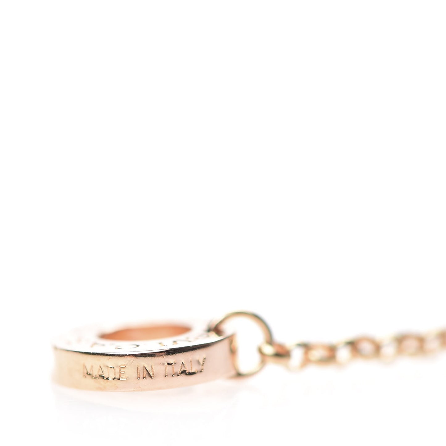 18K Rose Gold Mother of Pearl BVLGARI BVLGARI Pendant Necklace