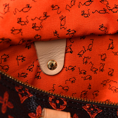 Louis Vuitton Catogram Speedy Bandouliere 30 Marron 12 of 20