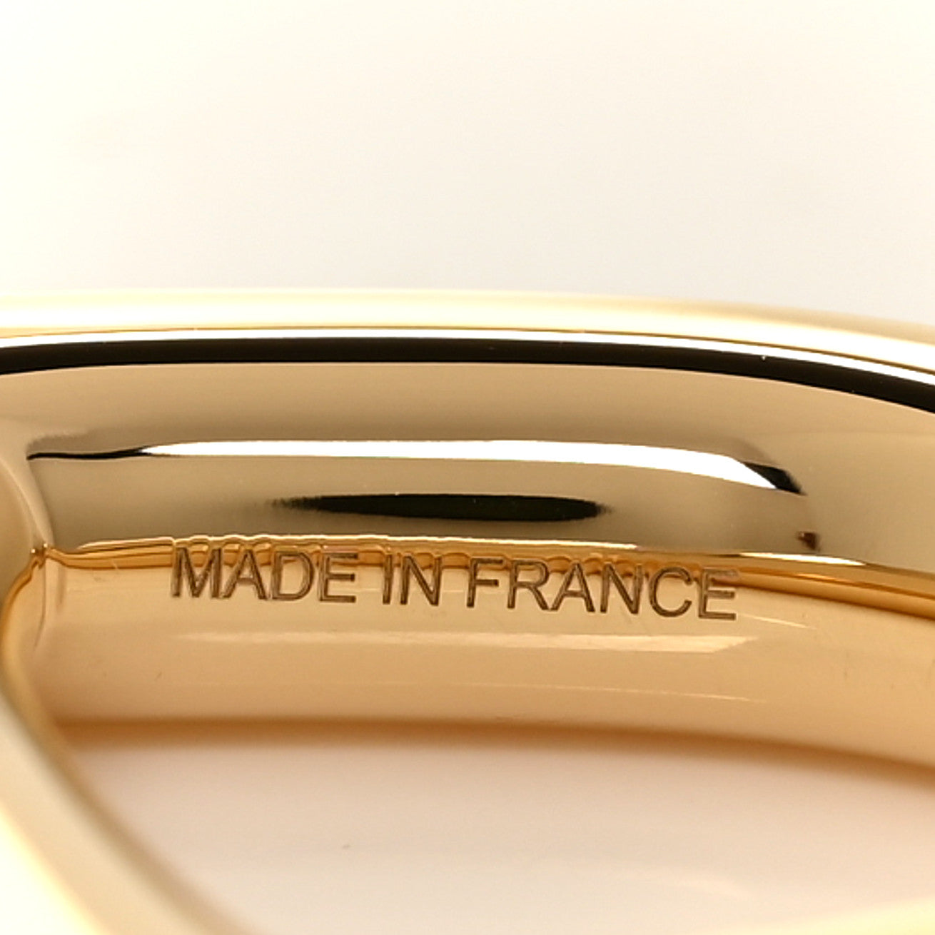 Hermes Permabrass Chaine D'Ancre Scarf Ring 3 of 4