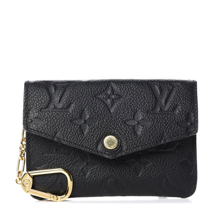 Louis Vuitton Empreinte Key Pouch Black 1 of 9