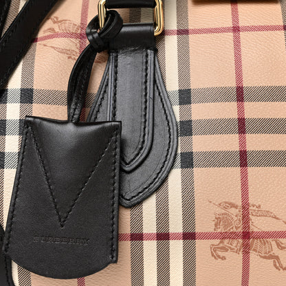 Burberry Haymarket Check Small Gladstone Chocolate 7 of 16