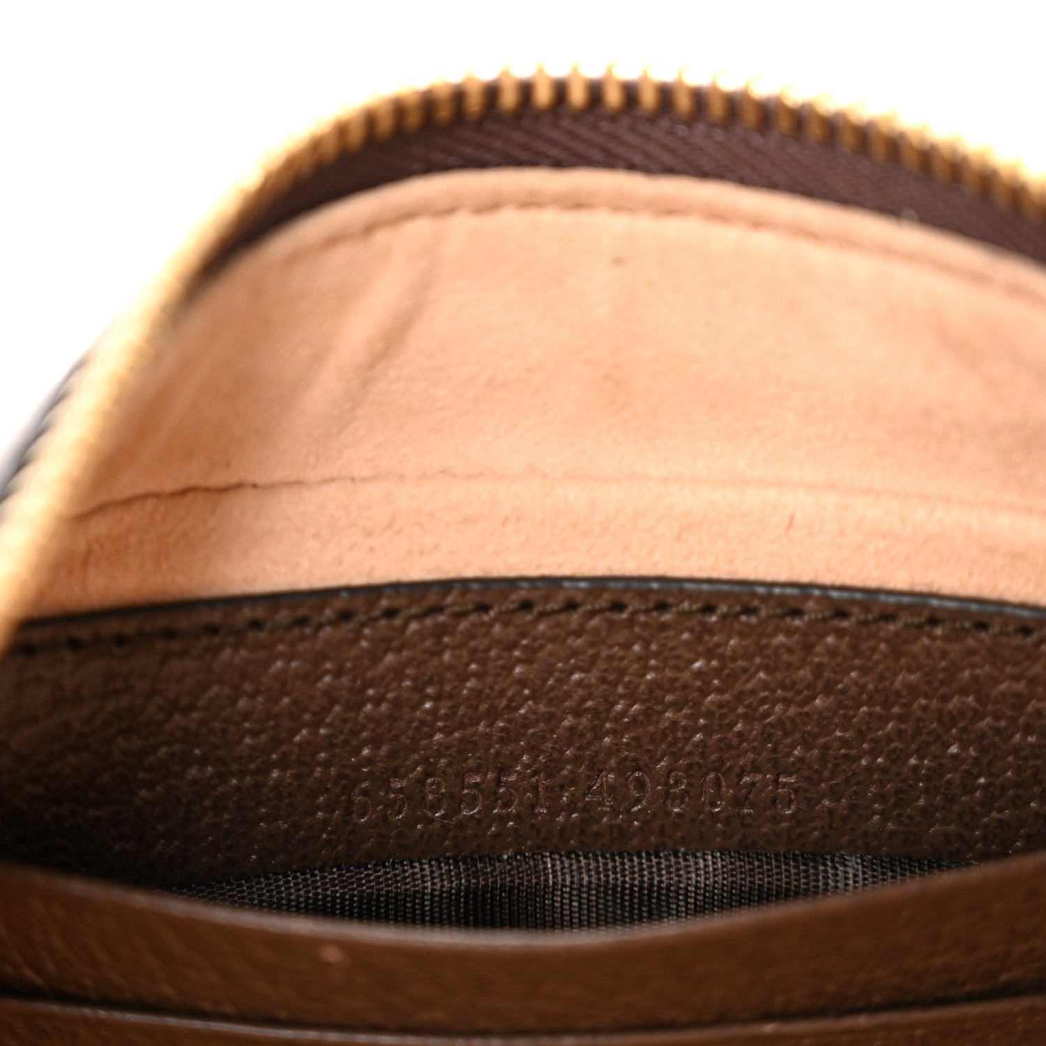 Gucci Monogram Jumbo GG Textured Dollar Calfskin Web Mini Ophidia Half Moon Hobo Camel Ebony New Acero 7 of 12