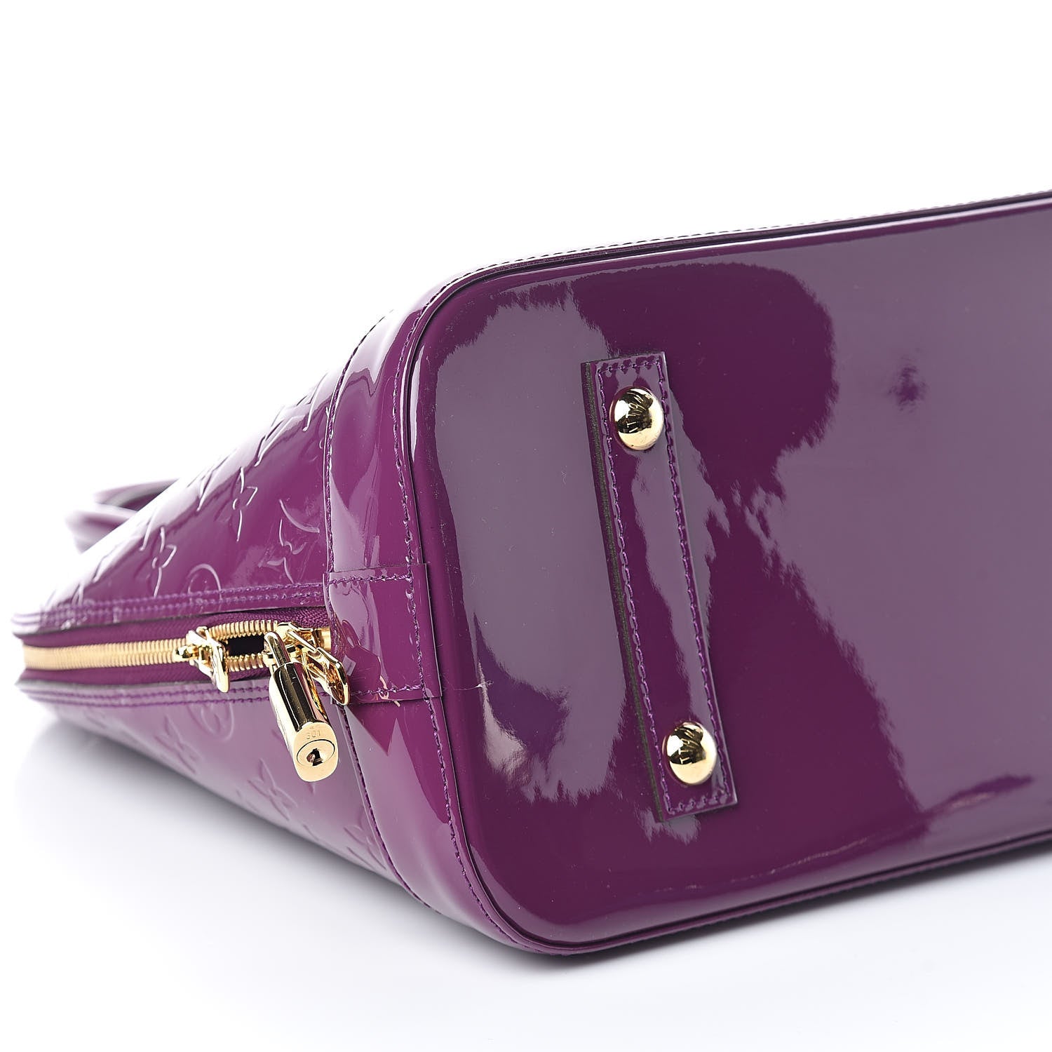 Louis Vuitton Vernis Alma MM Amethyste 8 of 9