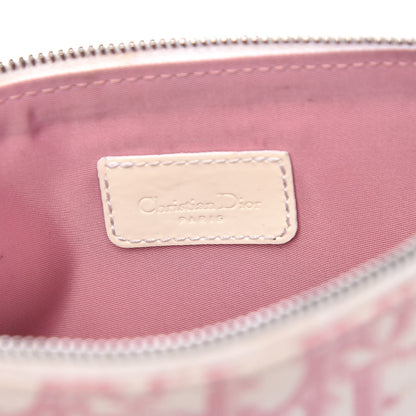 Christian Dior Monogram Mini Saddle Pochette Pink 6 of 13