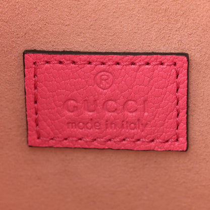Gucci Goatskin Mini Aphrodite Shoulder Bag Rhodamine Pink 6 of 11
