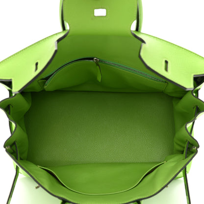 Hermes Togo Birkin 35 Vert Cru 5 of 11