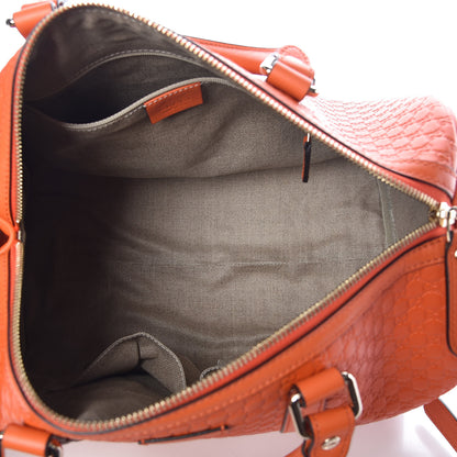 Gucci Microguccissima Medium Joy Boston Sun Orange 6 of 10