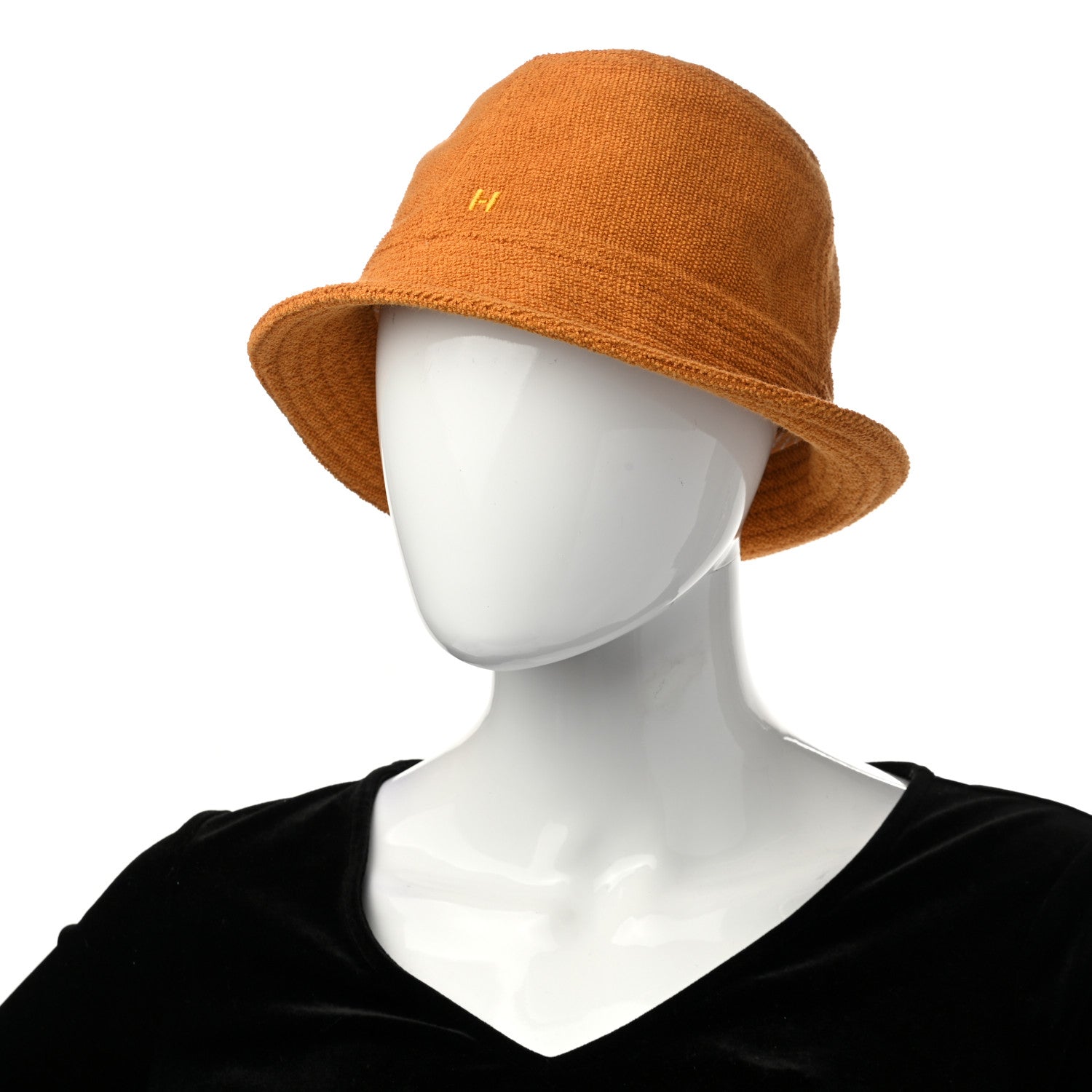 Hermes Cotton Eden Bucket Hat 56 Tan 2 of 8