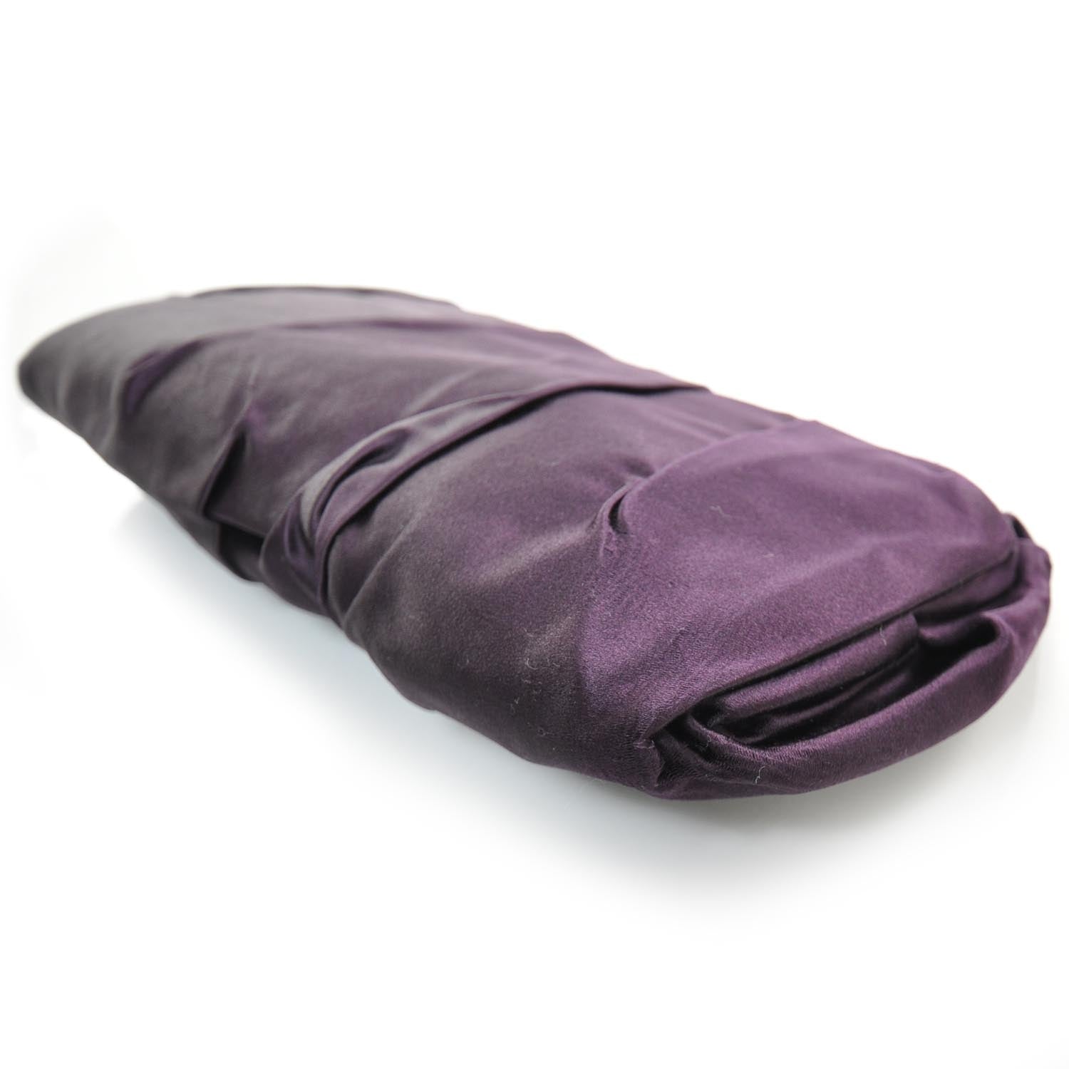 Prada Satin Frame Evening Bag Indaco 3 of 9