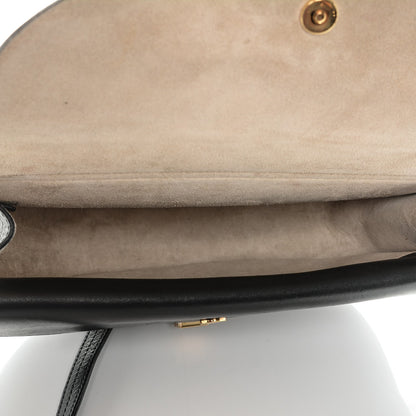 Chloe Calfskin Mini Georgia Crossbody Bag Black 5 of 9