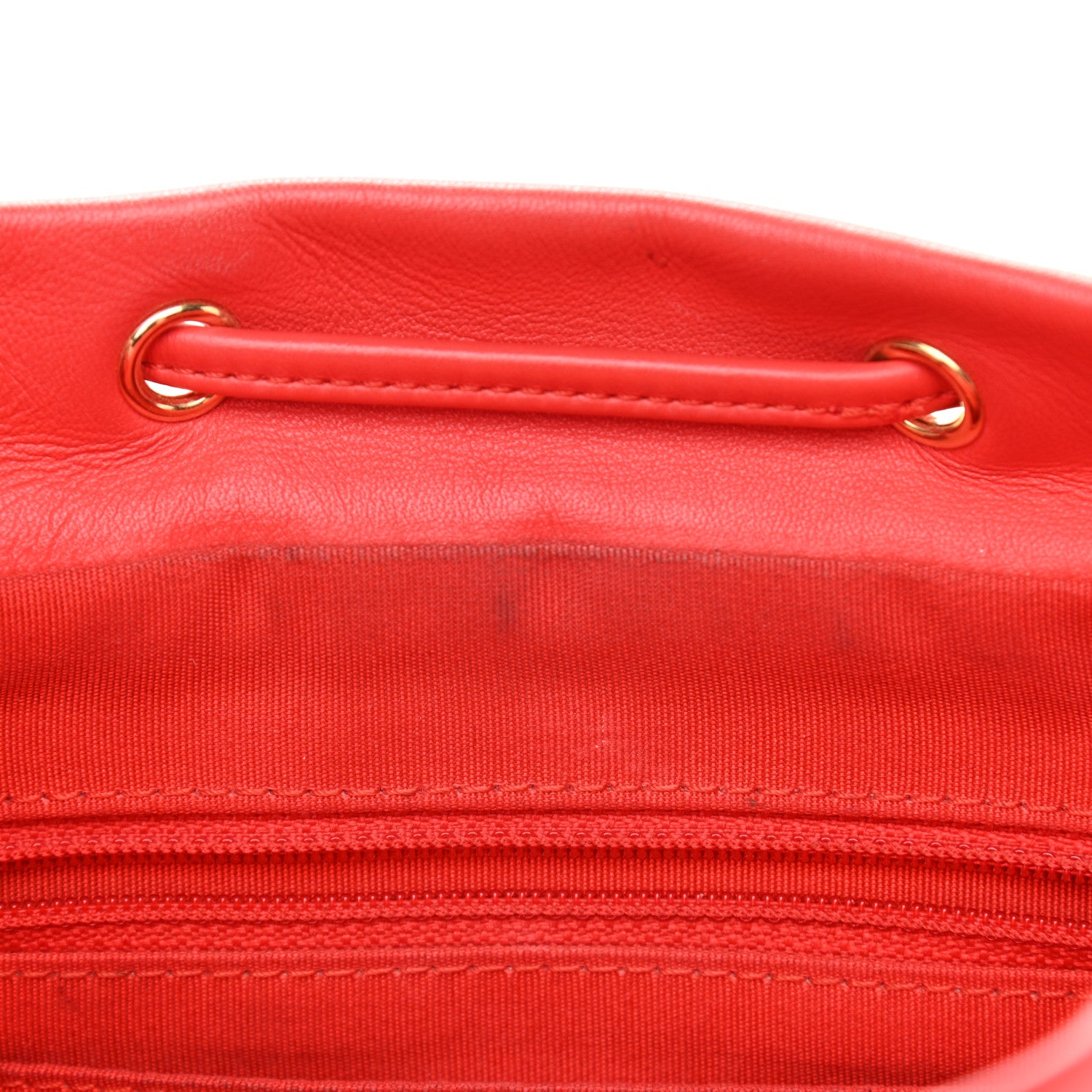 Chanel Calfskin Quilted Small Urban Spirit Backpack Red 7 of 16