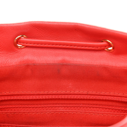 Chanel Calfskin Quilted Small Urban Spirit Backpack Red 7 of 16