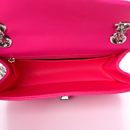 Chanel Goatskin Quilted 2.55 Reissue Mini Flap Fluorescent Pink 5 of 11