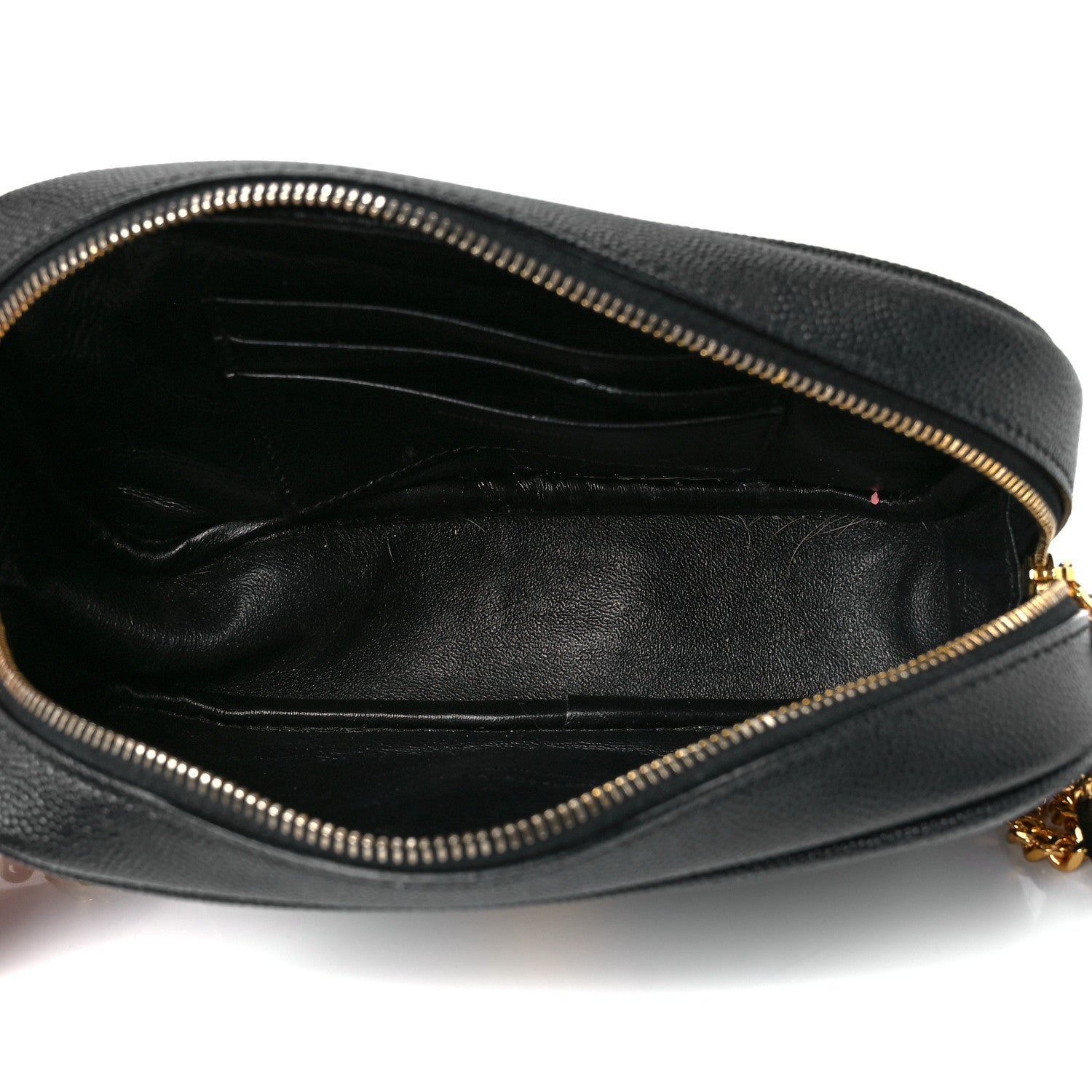 Saint Laurent Grain De Poudre Matelasse Monogram Mini Lou Camera Bag Black 5 of 11