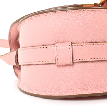 Chloe Grained Calfskin Small Marcie Saddle Bag Blossom Pink 8 of 9