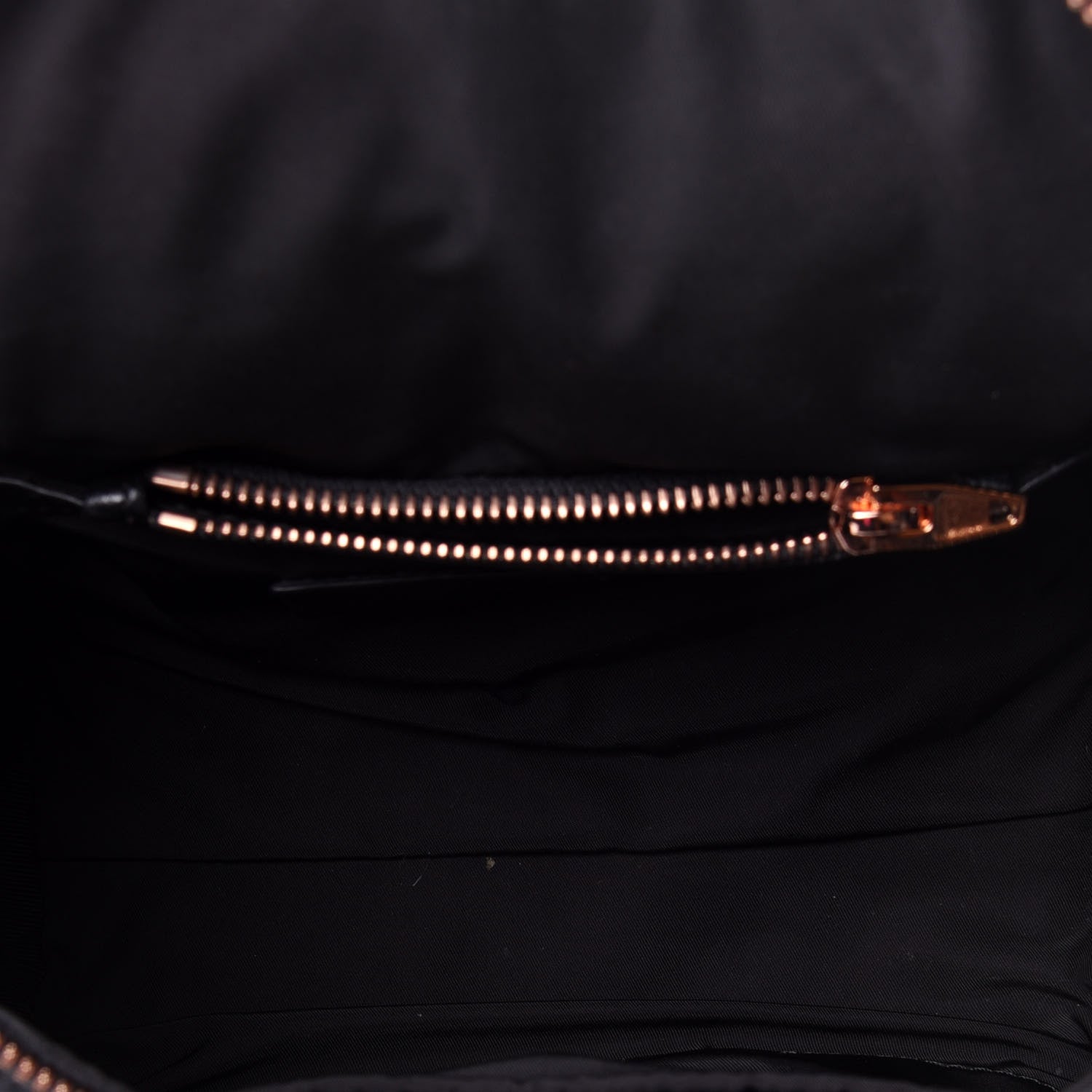 Alexander Wang Pebbled Lambskin Mini Rockie Black Rose Gold Hardware 5 of 11