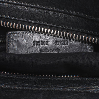 Balenciaga Agneau Giant 21 Silver Hardware Mid Day Black 8 of 9