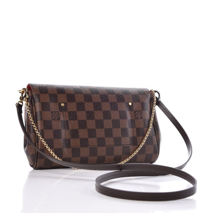Louis Vuitton Damier Ebene Favorite MM 3 of 8