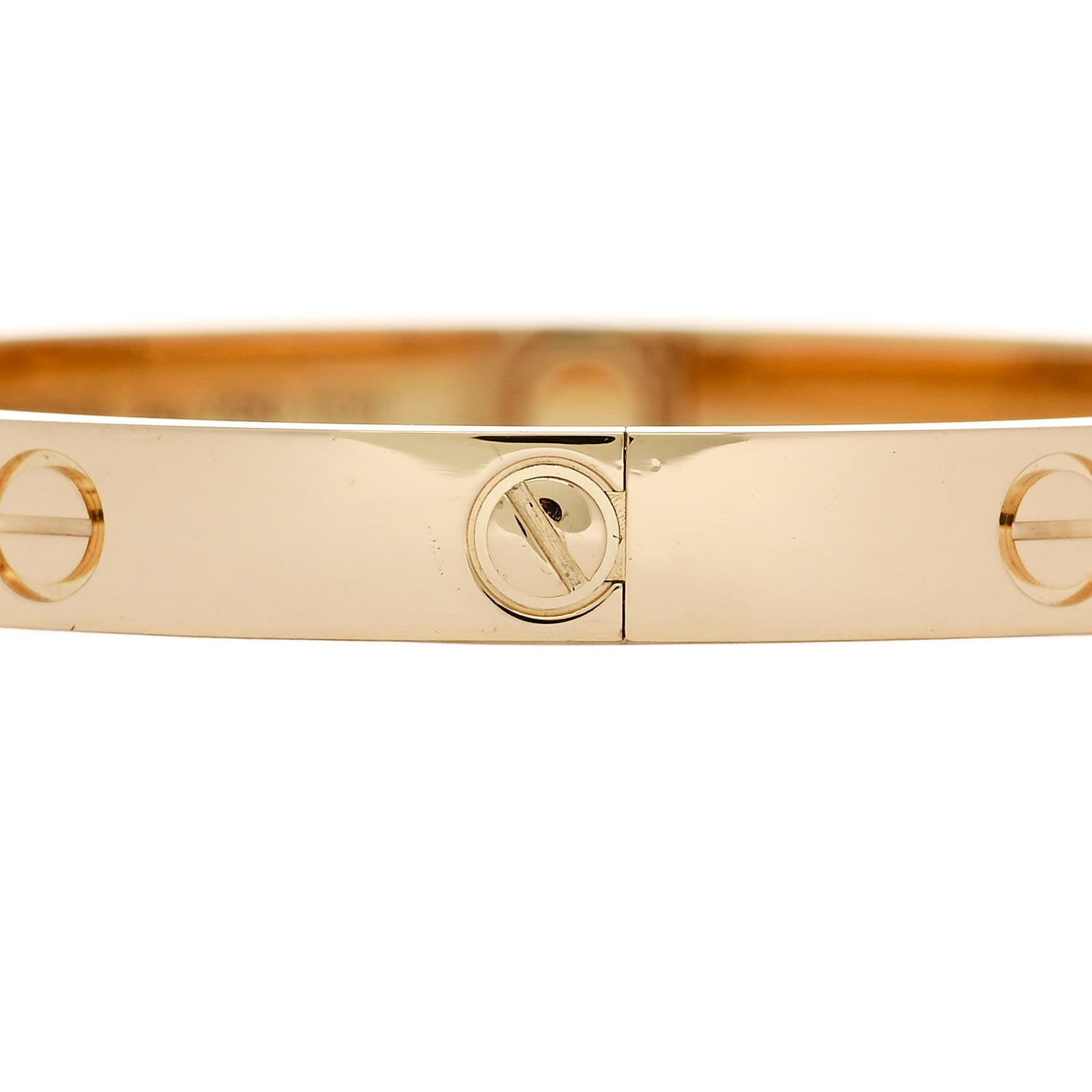 Cartier 18K Yellow Gold LOVE Bracelet 18 4 of 8