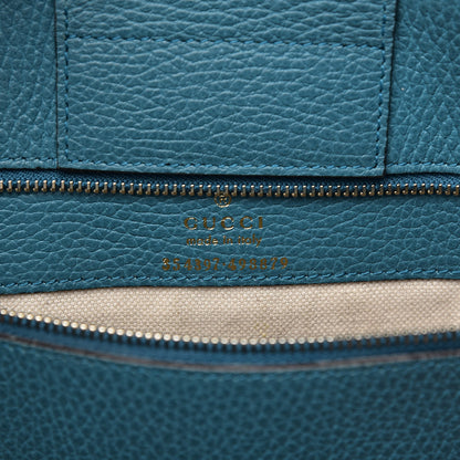 Gucci Dollar Calfskin Medium Swing Tote Marine Deep Cobalt 6 of 15